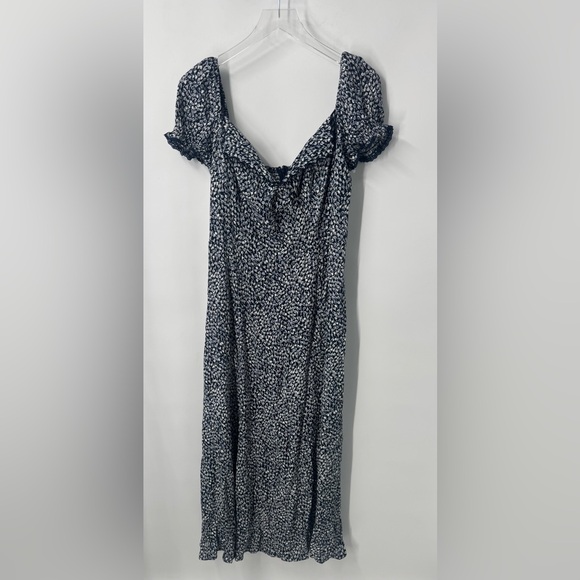 Reformation Shyla Floral Midi Dress Size 12 B1536 - Picture 5 of 8